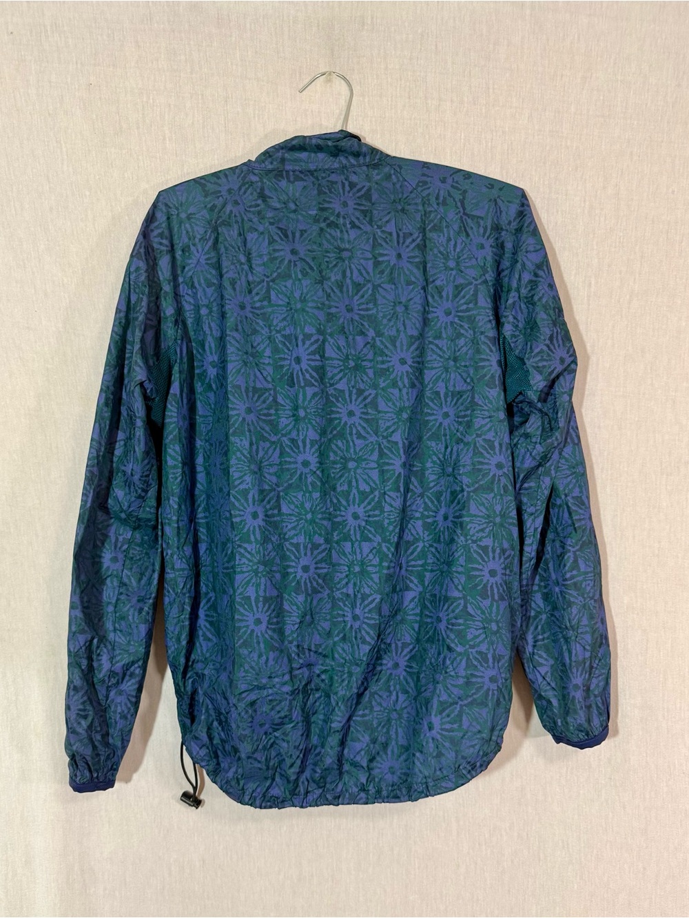 Vintage 90’s In Sport illumi-nite S Blue-Green reflective Windbreaker Jacket - Picture 3 of 7